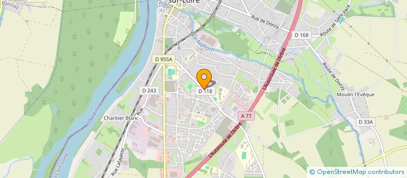 localisation de l'entreprise MONSIEUR PHILIPPE CHAURE à COSNE-COURS-SUR-LOIRE