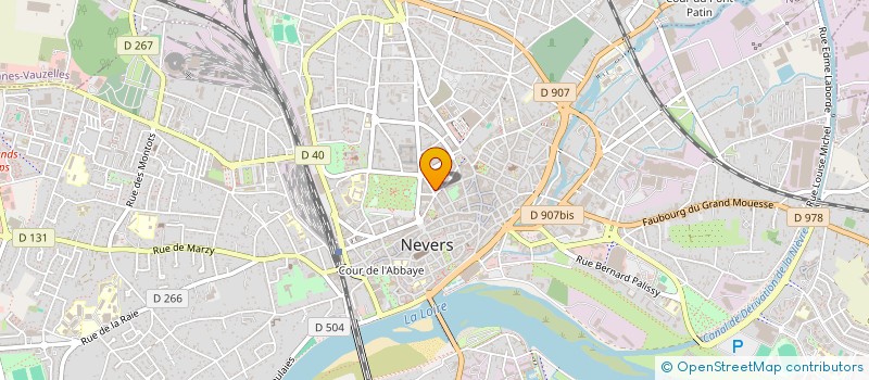 localisation de l'entreprise MONSIEUR PHILIPPE CHAUSSAT à NEVERS