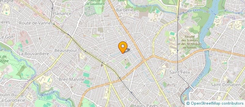 localisation de l'entreprise MONSIEUR PHILIPPE CHAUVEL à NANTES