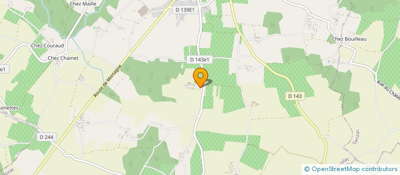 localisation de l'entreprise MONSIEUR PHILIPPE CHAUVIN  GEMOZAC