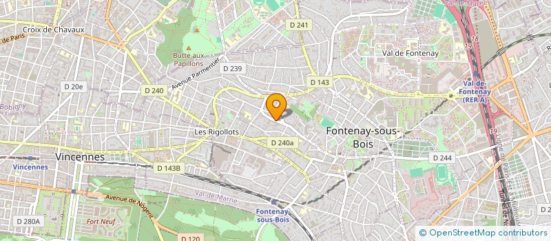 localisation de l'entreprise MONSIEUR PHILIPPE CHEDE à FONTENAY-SOUS-BOIS