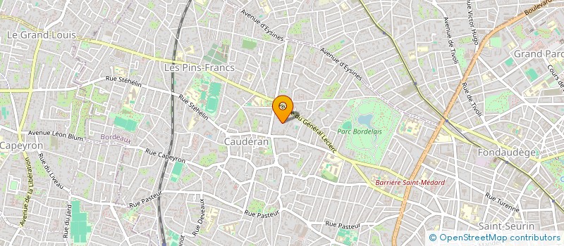localisation de l'entreprise MONSIEUR PHILIPPE CHEMIN à BORDEAUX