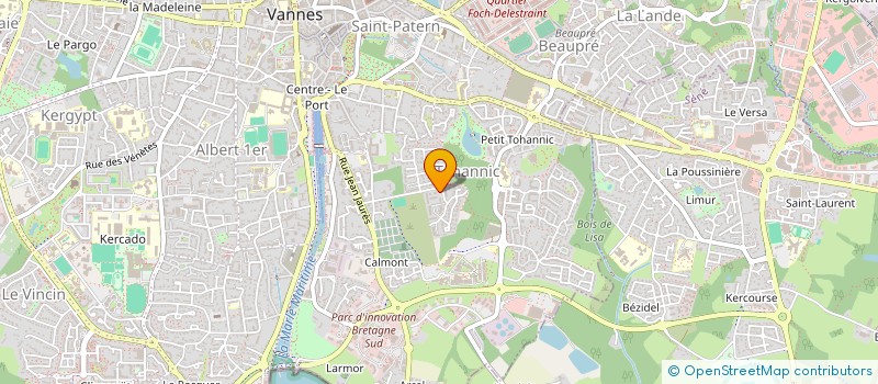 localisation de l'entreprise MONSIEUR PHILIPPE CHEMIN  VANNES