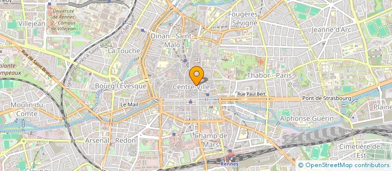 localisation de l'entreprise MONSIEUR PHILIPPE CHENAIS  RENNES