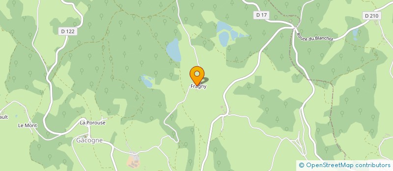 localisation de l'entreprise MONSIEUR PHILIPPE CHENE  GACOGNE