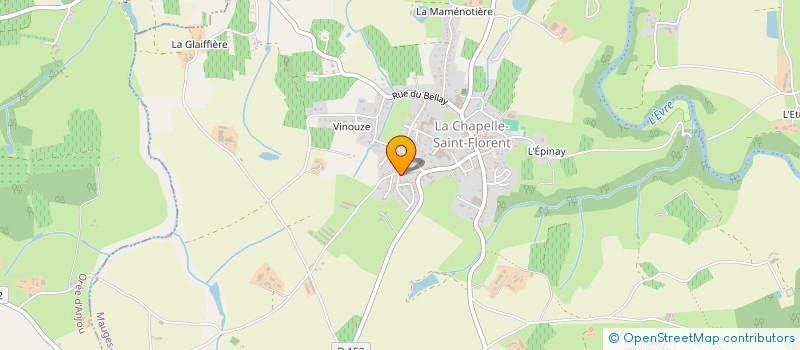 localisation de l'entreprise MONSIEUR PHILIPPE CHENE à MAUGES-SUR-LOIRE