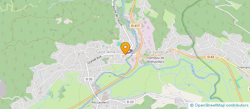 localisation de l'entreprise MONSIEUR PHILIPPE CHENEAU  SAINT-AME