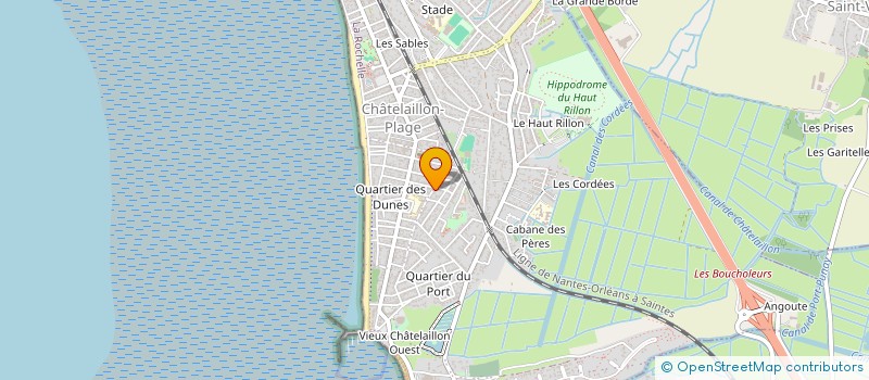 localisation de l'entreprise MONSIEUR PHILIPPE CHEREAU à CHATELAILLON-PLAGE