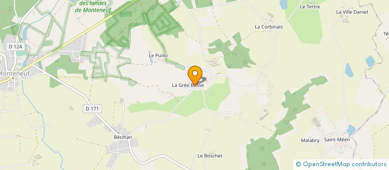 localisation de l'entreprise MONSIEUR PHILIPPE CHEREL à GUER