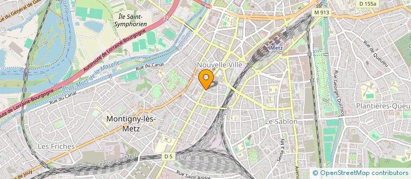 localisation de l'entreprise MONSIEUR PHILIPPE CHERY à METZ