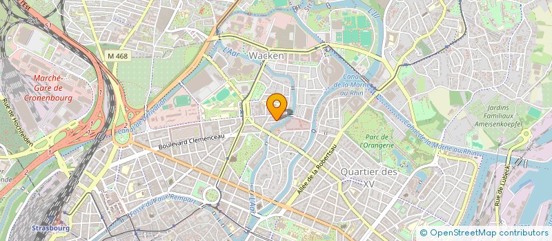 localisation de l'entreprise MONSIEUR PHILIPPE CHESNEL à STRASBOURG