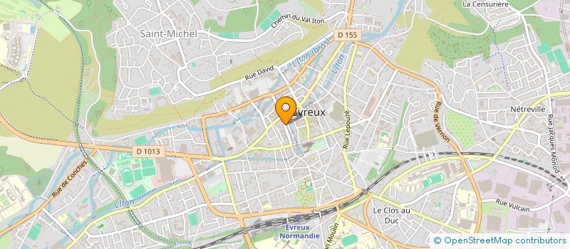 localisation de l'entreprise MONSIEUR PHILIPPE CHEVAL  EVREUX