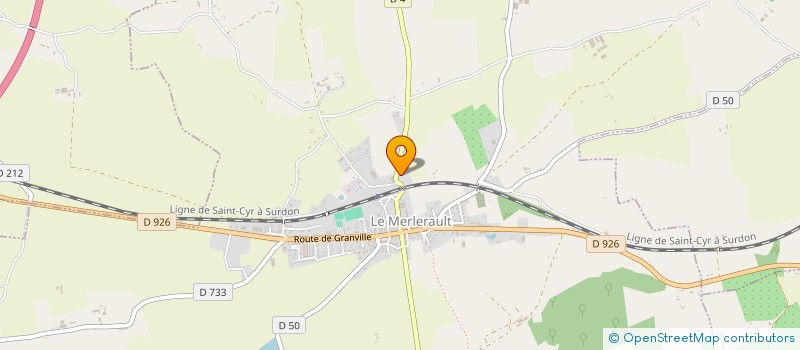 localisation de l'entreprise MONSIEUR PHILIPPE CHEVALIER à LE MERLERAULT