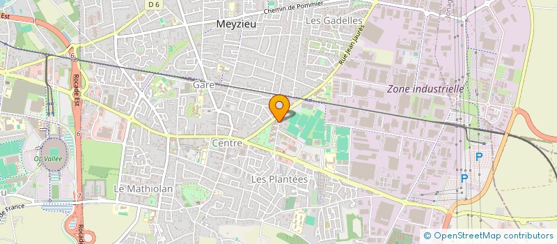 localisation de l'entreprise MONSIEUR PHILIPPE CHEVALIER  MEYZIEU