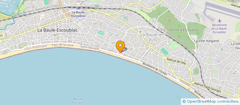 localisation de l'entreprise MONSIEUR PHILIPPE CHEVALIER à LA BAULE-ESCOUBLAC