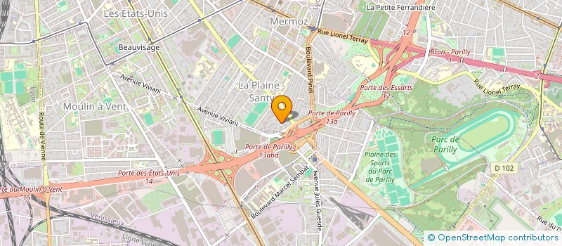 localisation de l'entreprise MONSIEUR PHILIPPE CHEVALLIER à LYON