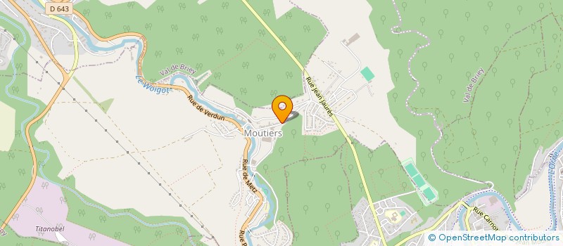 localisation de l'entreprise MONSIEUR PHILIPPE CHEVAUX  MOUTIERS