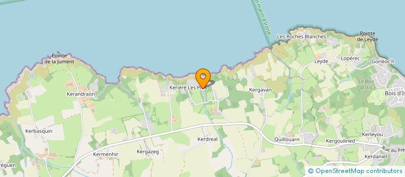 localisation de l'entreprise MONSIEUR PHILIPPE CHEVREL  POULLAN-SUR-MER