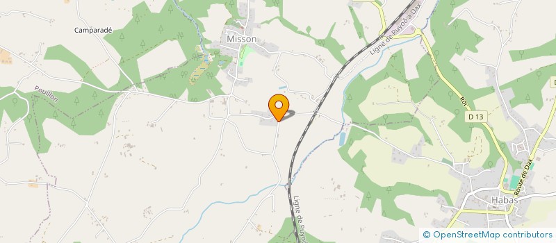 localisation de l'entreprise MONSIEUR PHILIPPE CHEVREUX  MISSON