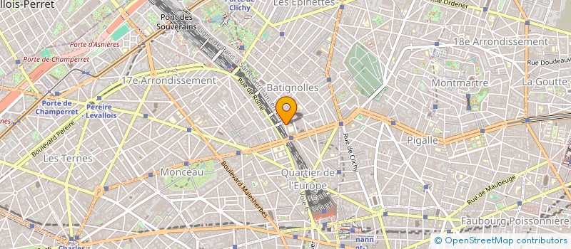 localisation de l'entreprise MONSIEUR PHILIPPE CHEVRY à PARIS