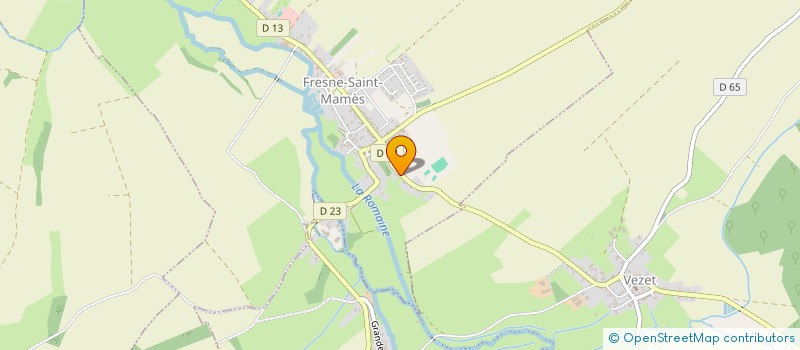 localisation de l'entreprise MONSIEUR PHILIPPE CHOINEL  FRESNE-SAINT-MAMES