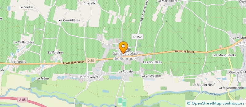 localisation de l'entreprise MONSIEUR PHILIPPE CHOLLET  SAINT-NICOLAS-DE-BOURGUEIL