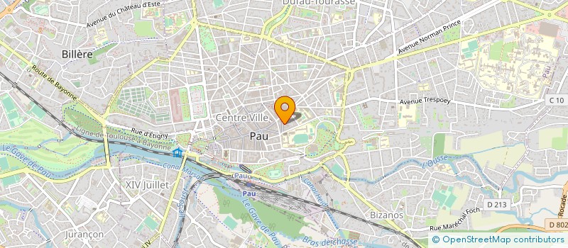 localisation de l'entreprise MONSIEUR PHILIPPE CHOMIENNE à PAU