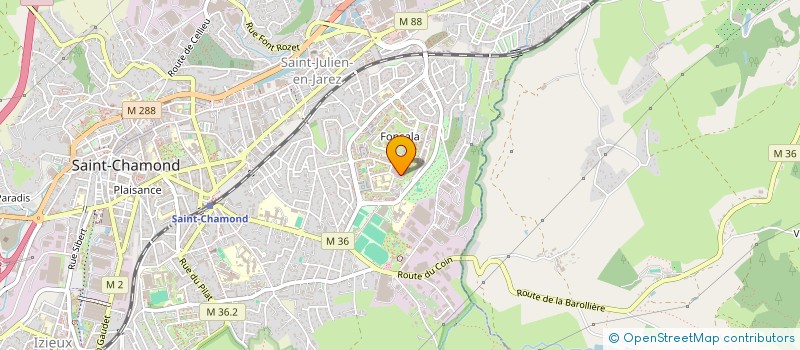 localisation de l'entreprise MONSIEUR PHILIPPE CHOMIENNE  SAINT-CHAMOND