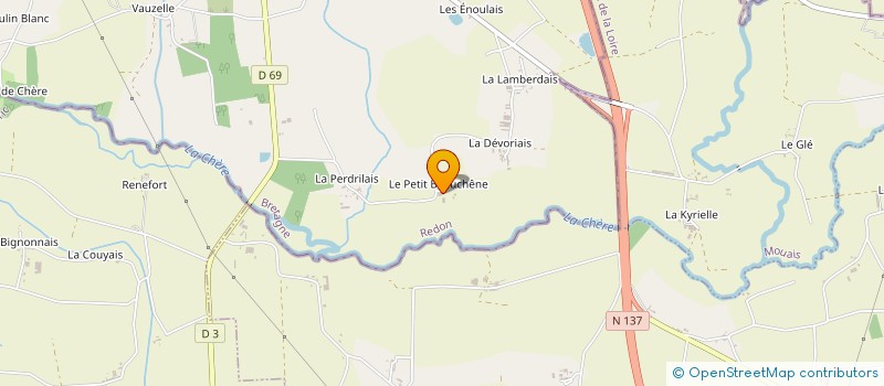 localisation de l'entreprise MONSIEUR PHILIPPE CHOQUET à GRAND-FOUGERAY