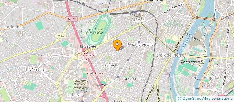 localisation de l'entreprise MONSIEUR PHILIPPE CHORBAJY  TOULOUSE