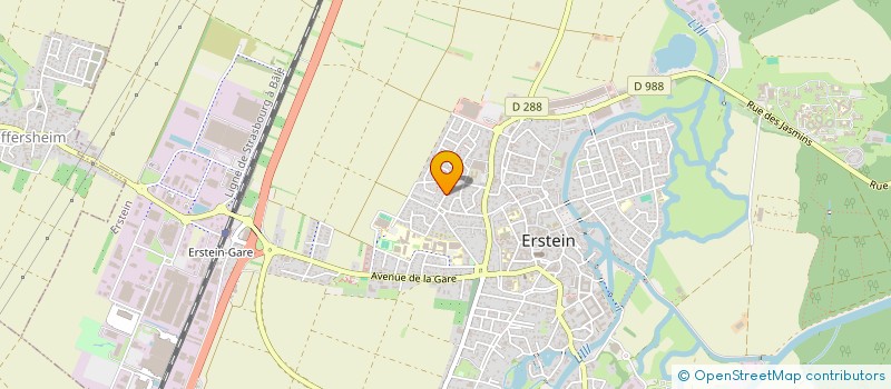 localisation de l'entreprise MONSIEUR PHILIPPE CHOUKROUN  ERSTEIN