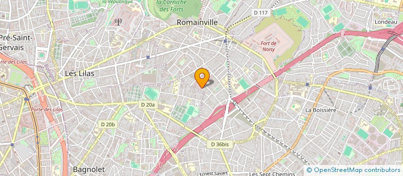 localisation de l'entreprise MONSIEUR PHILIPPE CHOURROT à ROMAINVILLE