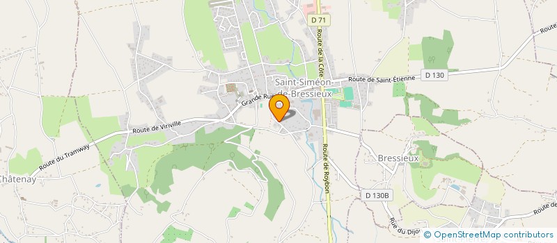 localisation de l'entreprise MONSIEUR PHILIPPE CHRISTIN à SAINT-SIMEON-DE-BRESSIEUX