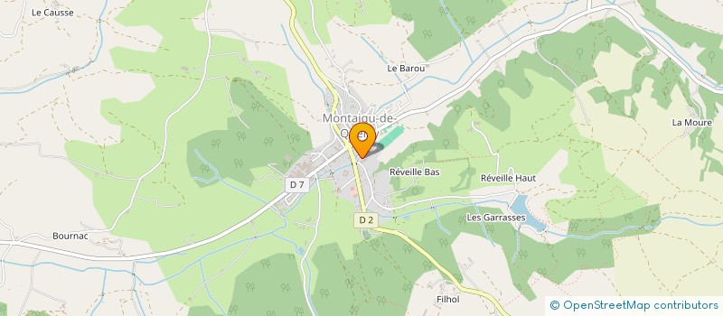 localisation de l'entreprise MONSIEUR PHILIPPE CHRISTMANN à MONTAIGU-DE-QUERCY