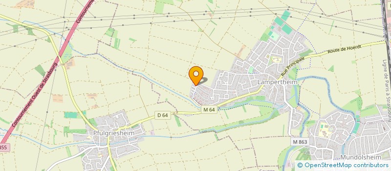 localisation de l'entreprise MONSIEUR PHILIPPE CHRISTMANN à LAMPERTHEIM