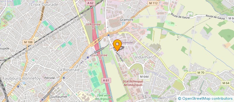 localisation de l'entreprise MONSIEUR PHILIPPE CHRISTOPHE  BALMA