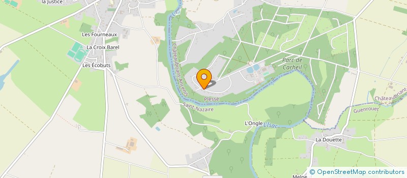 localisation de l'entreprise MONSIEUR PHILIPPE CHUPE  PLESSE