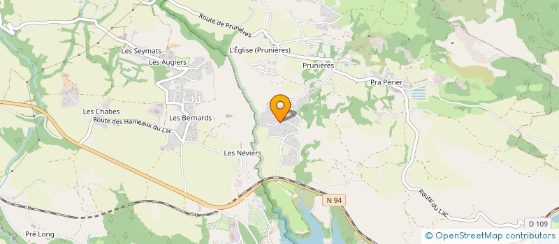 localisation de l'entreprise MONSIEUR PHILIPPE CIMINO à PRUNIERES