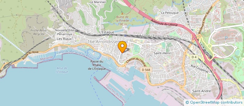 localisation de l'entreprise MONSIEUR PHILIPPE CIRILLO à MARSEILLE 16EME