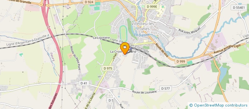 localisation de l'entreprise MONSIEUR PHILIPPE CLAIRAY  VILLEDIEU-LES-POELES-ROUFFIGNY