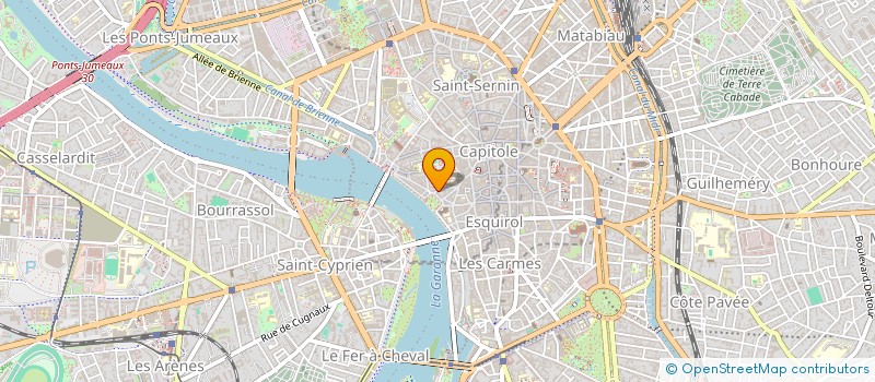 localisation de l'entreprise MONSIEUR PHILIPPE CLAIRET à TOULOUSE