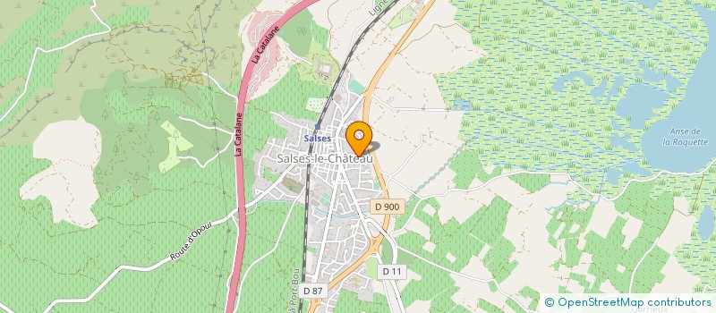 localisation de l'entreprise MONSIEUR PHILIPPE CLARET  SALSES-LE-CHATEAU