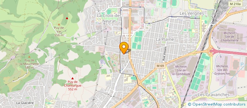 localisation de l'entreprise MONSIEUR PHILIPPE CLAUDE  NEBOUZAT