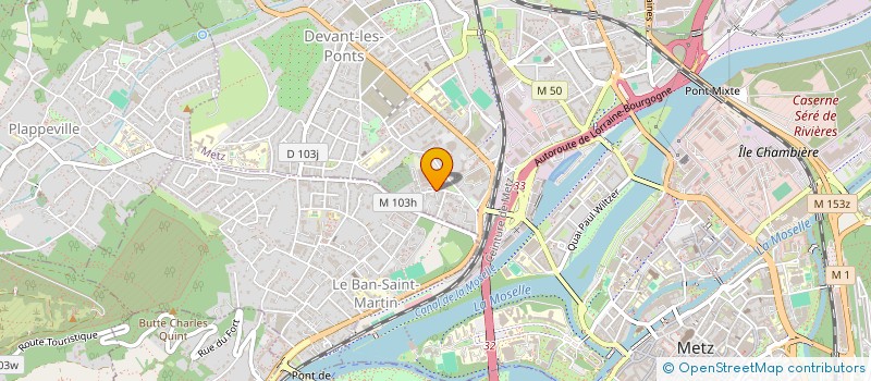 localisation de l'entreprise MONSIEUR PHILIPPE CLAUSE  METZ