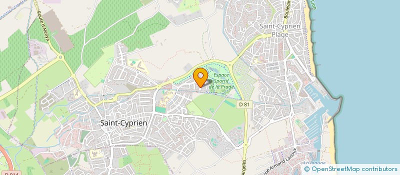 localisation de l'entreprise MONSIEUR PHILIPPE CLAUZEL à SAINT-CYPRIEN