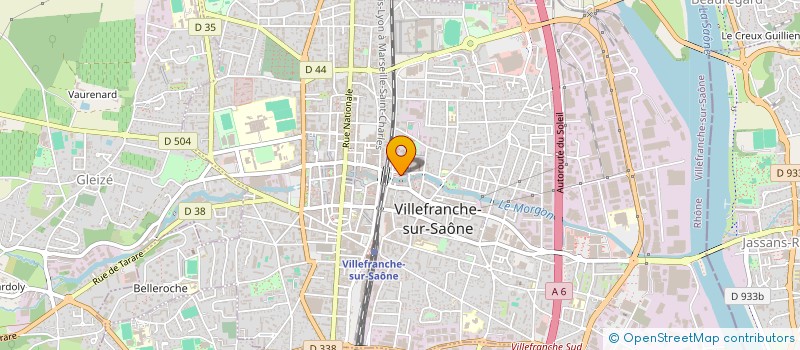 localisation de l'entreprise MONSIEUR PHILIPPE CLEARD à VILLEFRANCHE-SUR-SAONE