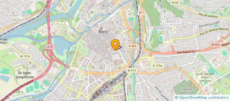 localisation de l'entreprise MONSIEUR PHILIPPE CLEMENT  METZ