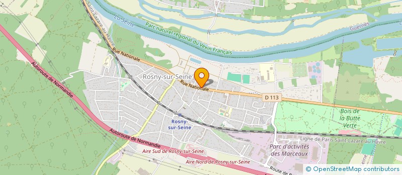 localisation de l'entreprise MONSIEUR PHILIPPE CLEMENT  ROSNY-SUR-SEINE