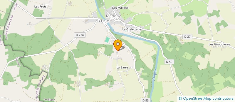 localisation de l'entreprise MONSIEUR PHILIPPE CLEMENT à MERIGNY