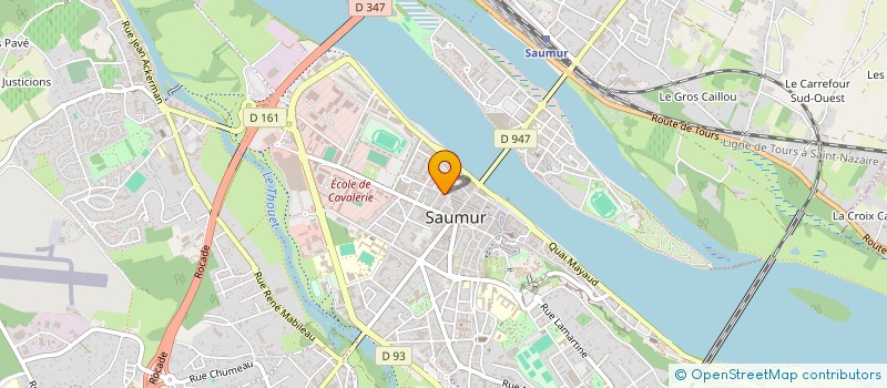 localisation de l'entreprise MONSIEUR PHILIPPE CLEROUIN  SAUMUR